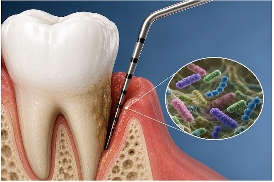 test microbiologico parodontale